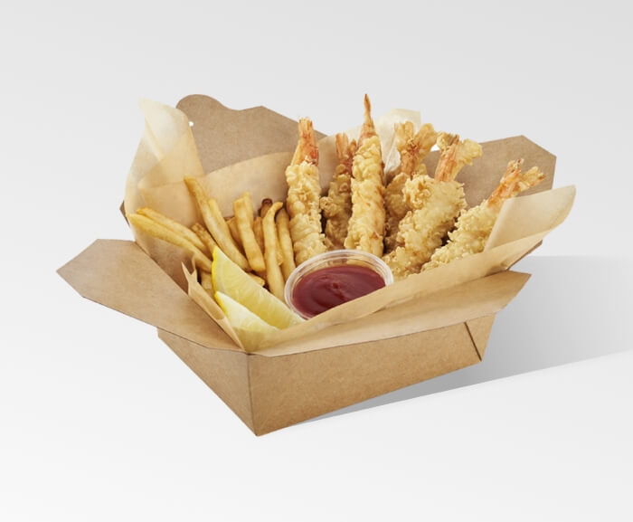 Tempura Shrimp and Fries